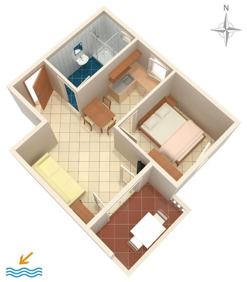 Apartments With A Parking Space Mandre, Pag - 6405 Kolan Eksteriør billede